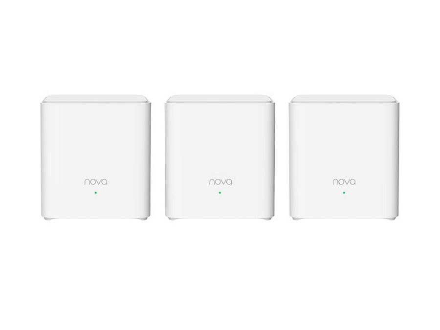 Tenda Nova MX3 AX1500 Whole Home Mesh Wi-Fi 6 System - 3-Pack, Gigabit, 270m2