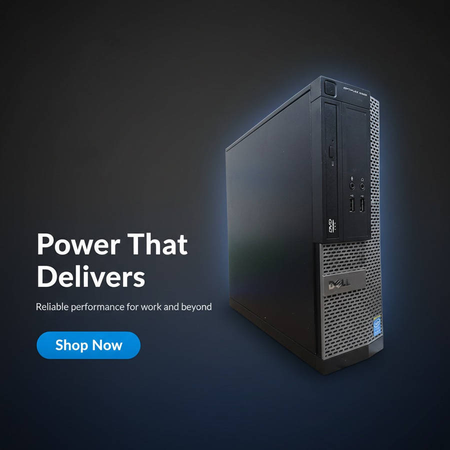 Dell OptiPlex 3020 Desktop - i5 4th Gen, 8GB RAM, 240GB SSD, Win 10 (Ex-Demo)
