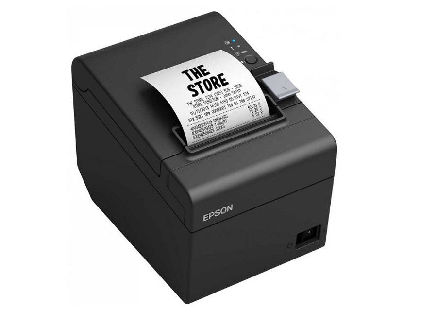 Epson TM-T20III Thermal Receipt Printer - 80mm, 250mm/s, USB & Serial, Auto Cutter