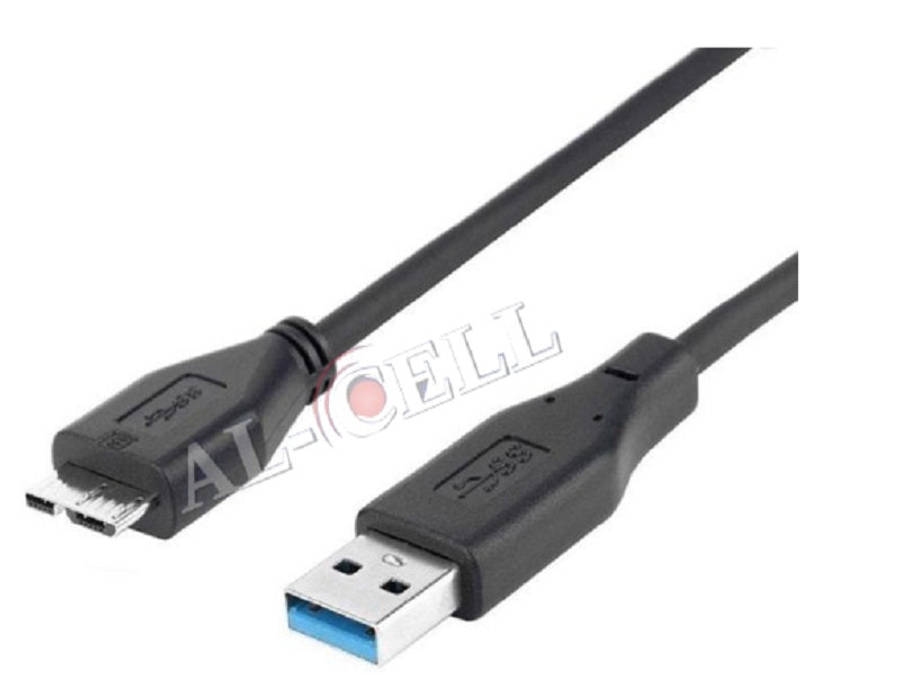 USB 3.0 to Micro-B HDD Cable 0.5m - Up to 5Gbps, Shielded, External Hard Drive