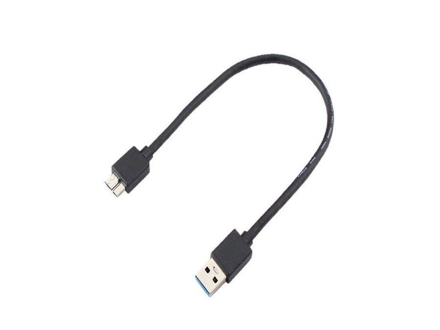 USB 3.0 to Micro-B HDD Cable 0.5m - Up to 5Gbps, Shielded, External Hard Drive