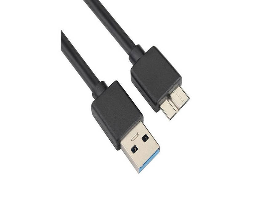 USB 3.0 to Micro-B HDD Cable 0.5m - Up to 5Gbps, Shielded, External Hard Drive