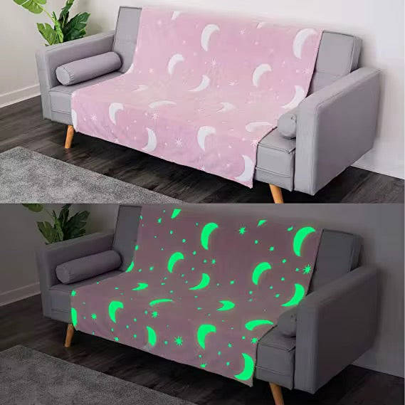 Glow in the Dark Magic Blanket - Enchanting Night Time Comfort