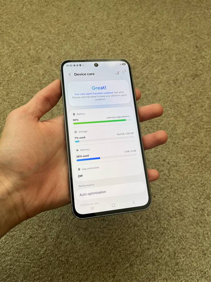 Samsung A56 5G 256gb 8gb ram Dual Sim Good condition