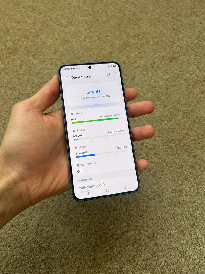 Samsung S25 5G 256gb 12gb ram Dual sim