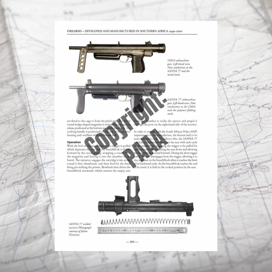 SOFTCOVER: Firearms Developed & Manufactured in Southern Africa 1949-2000 Third Impression