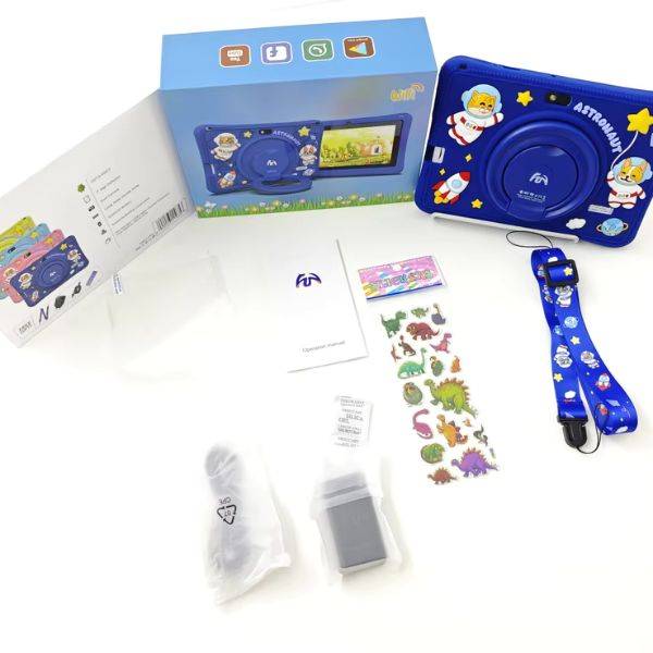 Astronaut 7 inch Kids Tablet 12+256GB Android Wifi Camera Learning Gaming Educational Tablet for ...