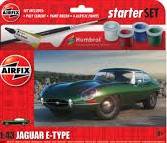 Jaguar E-Type Small Starter Set 1/43 Scale Airfix A55009