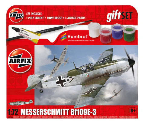 Messerschmitt Bf.109E-3 Gift Set 1/72 Scale Airfix A55106A