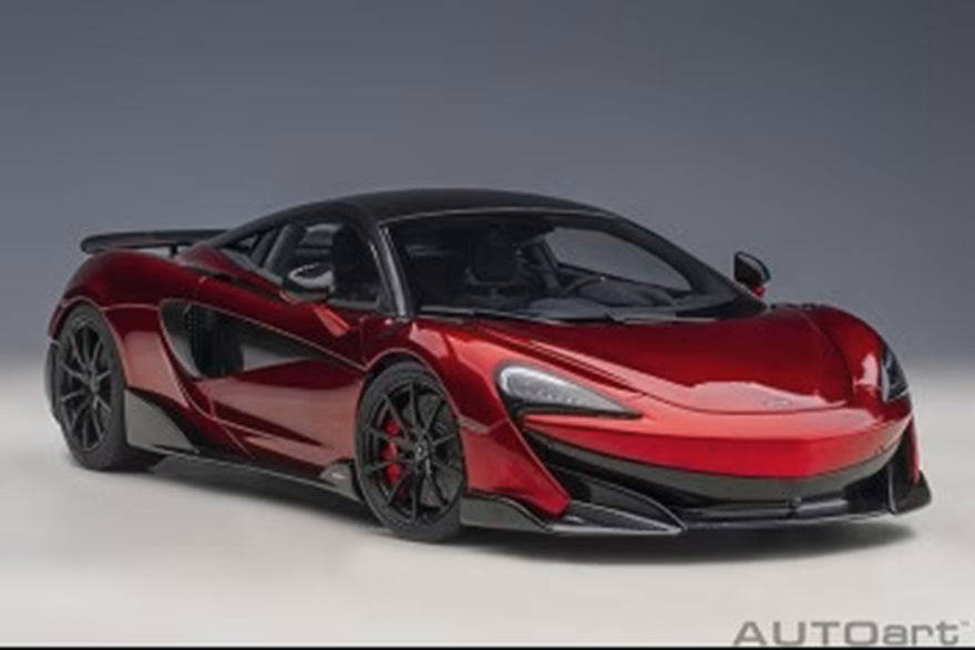Mclaren 600LT Volcano Red 1/18 Scale Auto Art AA76085