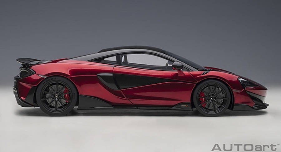 Mclaren 600LT Volcano Red 1/18 Scale Auto Art AA76085