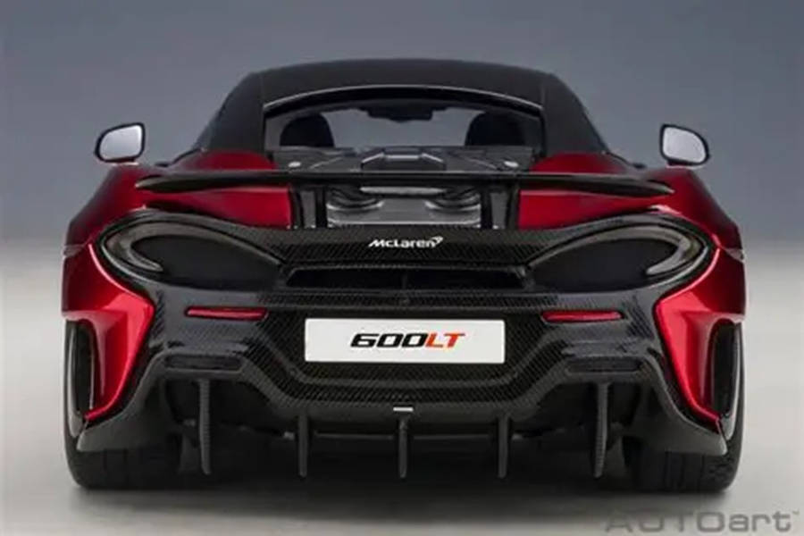 Mclaren 600LT Volcano Red 1/18 Scale Auto Art AA76085