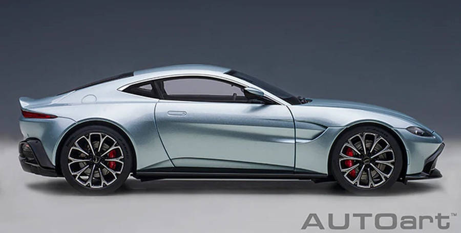 Aston Martin Vantage Skyfall Silver 2019 1/18 Scale Auto Art AA70276