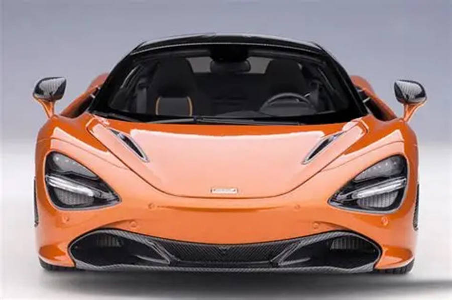 Mclaren 720s Azores Orange 1/18 Scale Auto Art AA76074