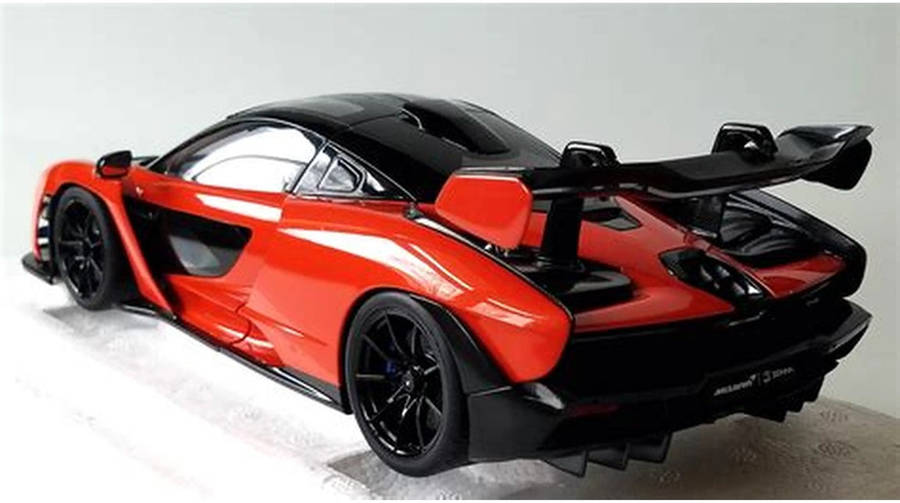 Mclaren Senna Trophy Mira/Orange  1/18 Scale Auto Art AA76078