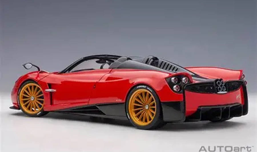 Pagani Huayra Rosso Monza 1/18 Scale Auto Art AA78287