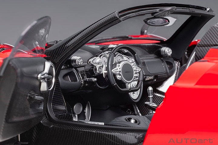 Pagani Huayra Rosso Monza 1/18 Scale Auto Art AA78287