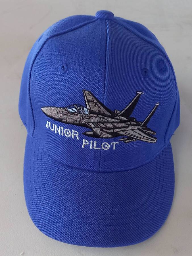 F-15 Eagle Junior Pilot Kiddies Cap Blue - CAP11