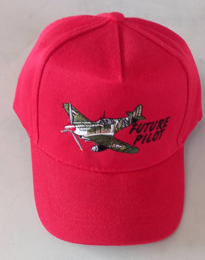 Spitfire Future Pilot Kiddies Cap Red - CAP19