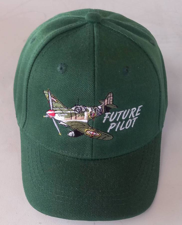 Spitfire Future Pilot Kiddies Cap Green - CAP20