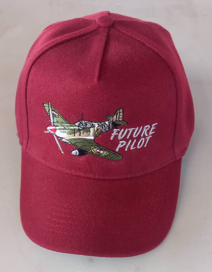 Spitfire Future Pilot Kiddies Cap Maroon - CAP24