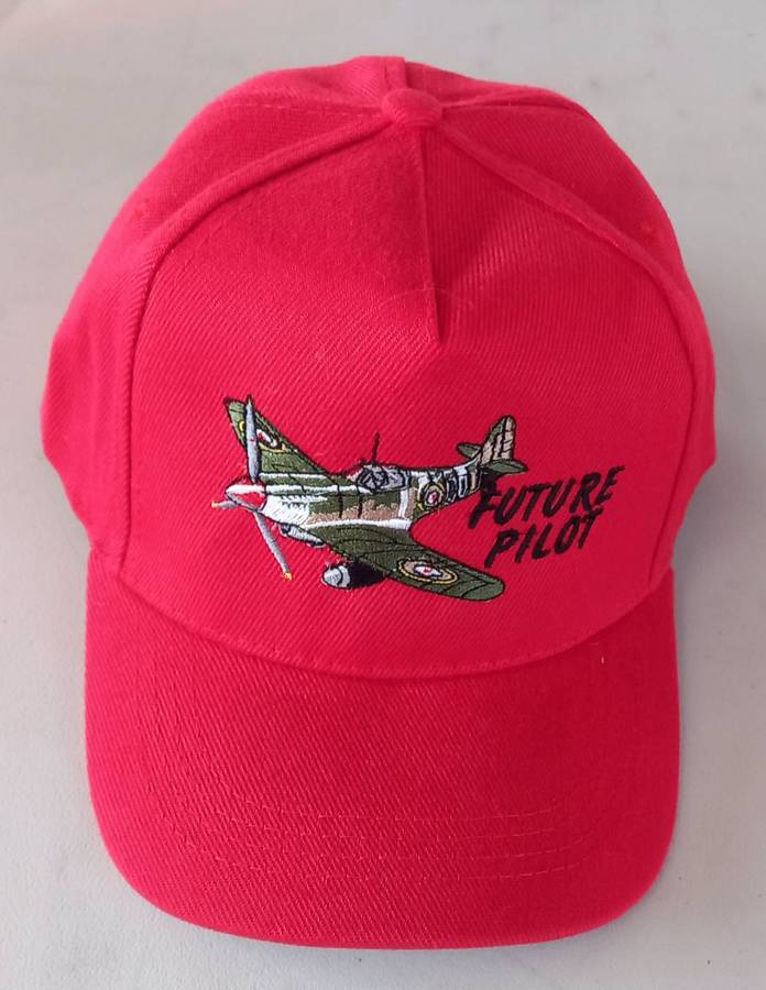 Spitfire Future Pilot Kiddies Cap Red - CAP32