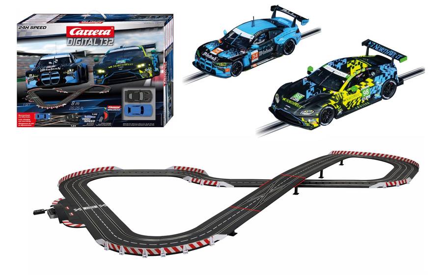 DIGITAL 24H Speed 8m Set 1/32 Carrera 30044