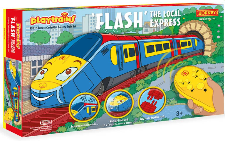 'Flash' The Local Express RCB Train Set 00 Gauge Hornby R9332M
