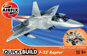 Quickbuild F-22 Raptor Airfix J6005