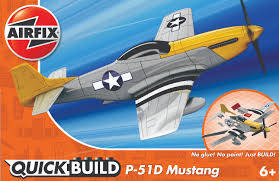 Quickbuild P-51D Mustang Airfix J6016