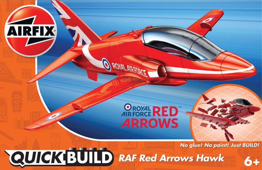 Quickbuild Red Arrow Hawk Airfix J6018