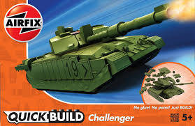 Quickbuild Challenger Tank Airfix J6022