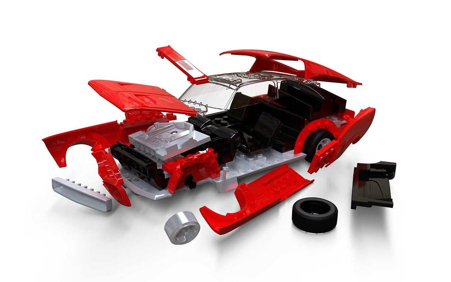 Quickbuild Ford Mustang GT 1968 Airfix J6035