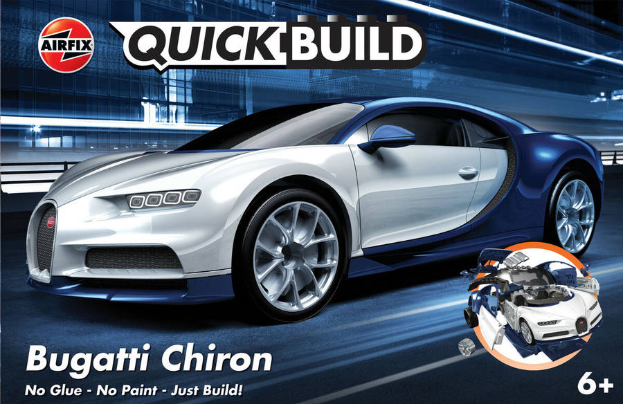 Quickbuild Bugatti Chiron Airfix J6044