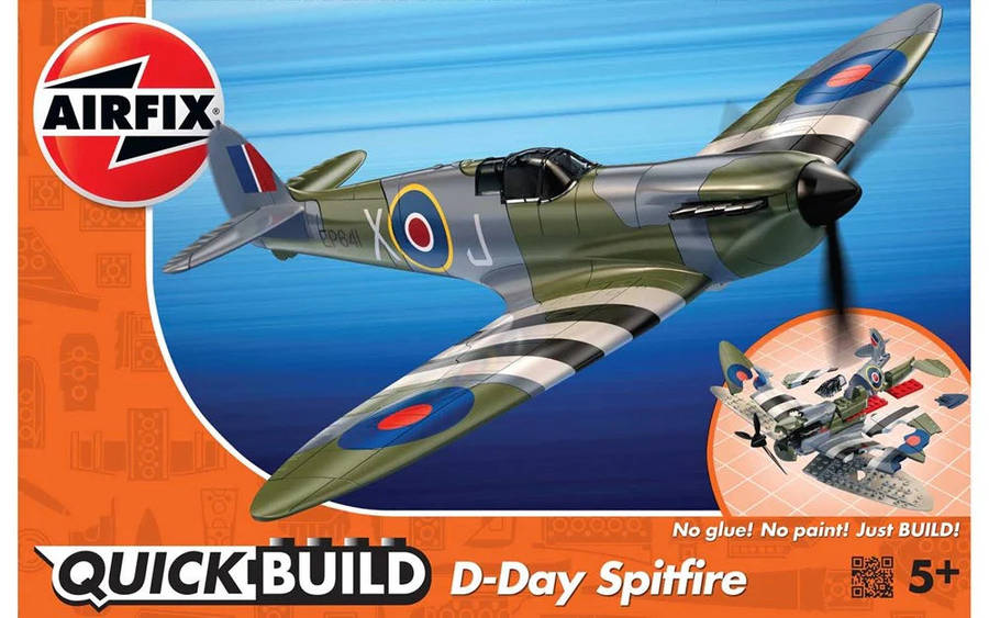 Quickbuild D-Day Spitfire Airfix J6045