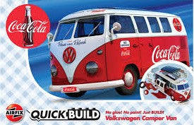 Quickbuild Coca-Cola VW Camper Van Airfix J6047