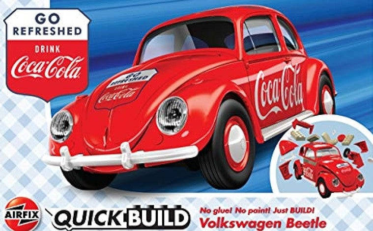 Quickbuild Coca-Cola VW Beetle Airfix J6048