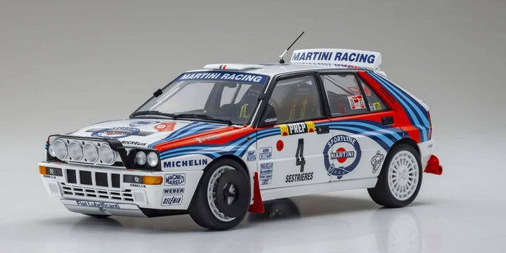 LANCIA DELTA INTEGRALE MC #4 WHITE 1992 1/18 Scale Kyosho KYO08348A