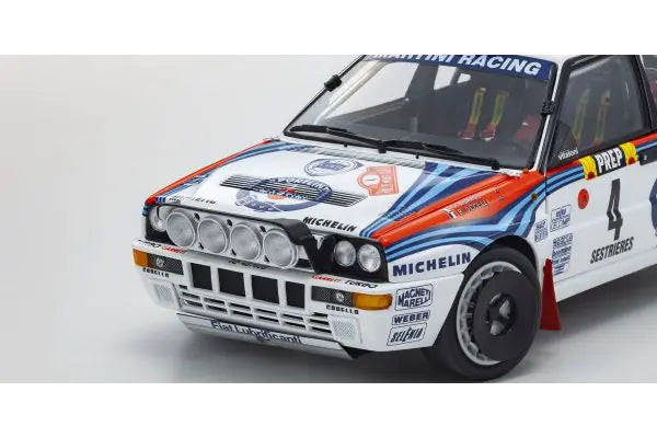 LANCIA DELTA INTEGRALE MC #4 WHITE 1992 1/18 Scale Kyosho KYO08348A