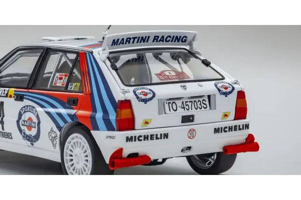 LANCIA DELTA INTEGRALE MC #4 WHITE 1992 1/18 Scale Kyosho KYO08348A