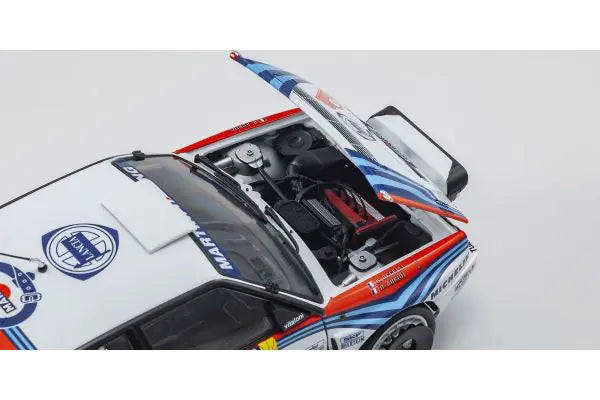 LANCIA DELTA INTEGRALE MC #4 WHITE 1992 1/18 Scale Kyosho KYO08348A