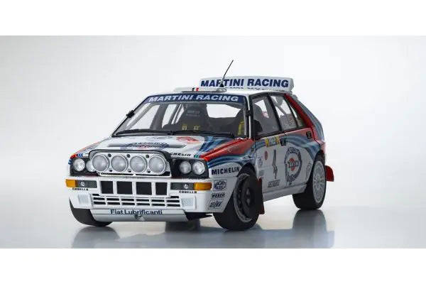 LANCIA DELTA INTEGRALE MC #4 WHITE 1992 1/18 Scale Kyosho KYO08348A