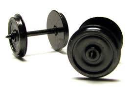 14.1mm Disc Wheels in Pack of 10 - 00 Gauge Hornby R8218