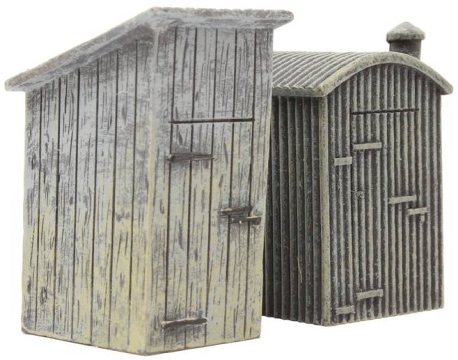 Lamp Huts x 2 00 Gauge Hornby R9783