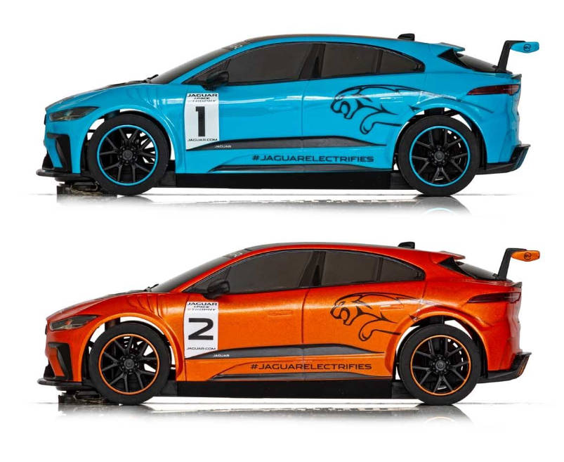 I-Pace Challenge 2 x Jaguar I- Pace 1/32 Scalextric C1401P