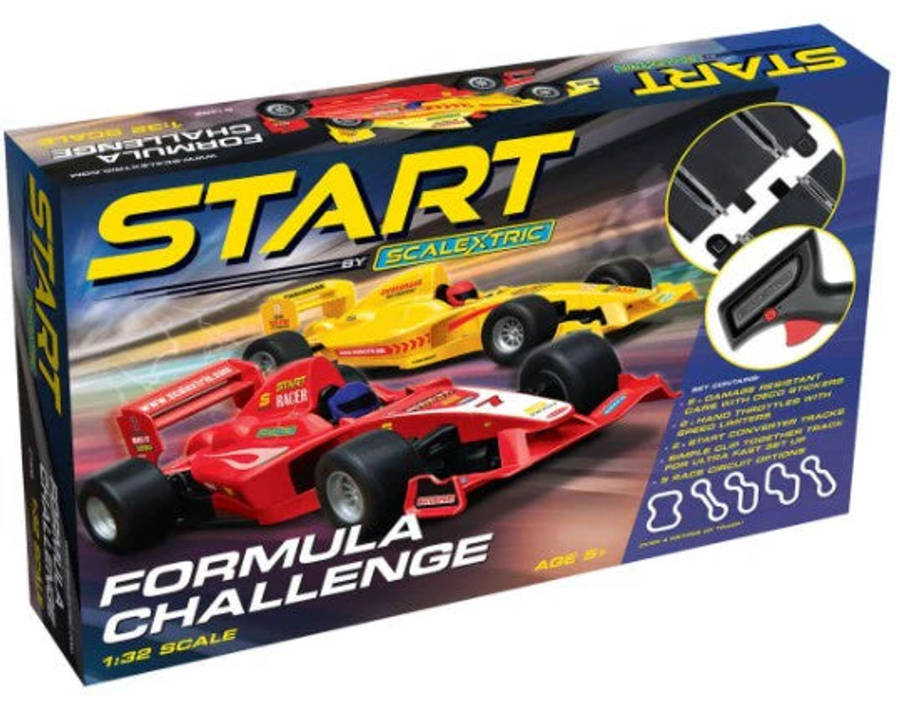 Formule 1 Challenge Start Set - 1/32 Scale - Scalextric - SCAC1408P