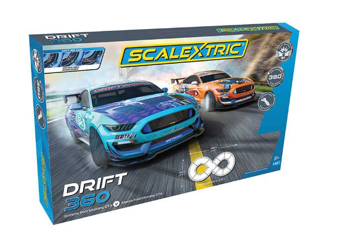 Drift 360 Race Set 1/32 Scalextric C1421P