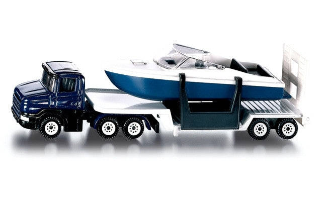 Low Loader with Boat DT Siku 1613