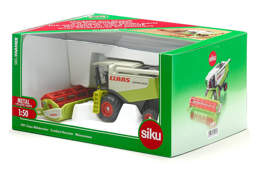 Claas Lexion 600 Combine Harvester (24cm) 1/50 Siku 1991