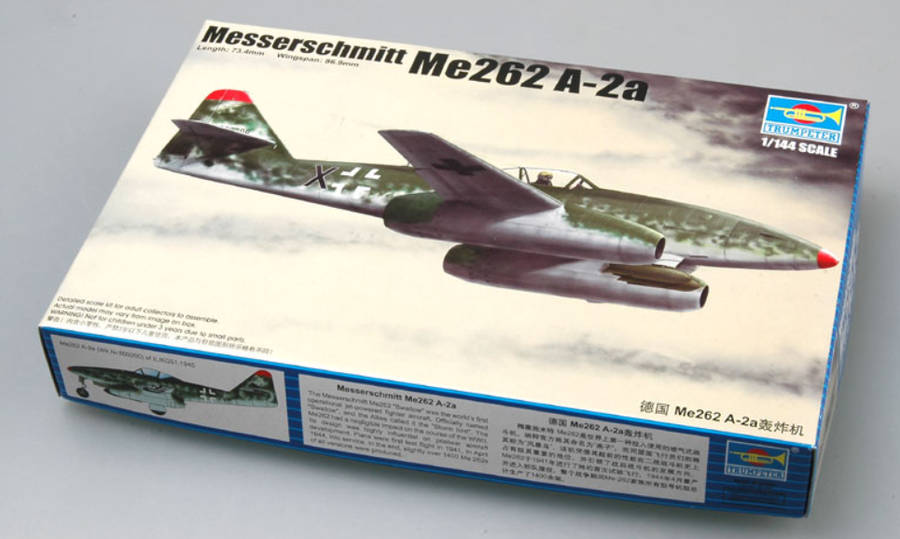 Messerschmitt Me.262A-2A 1/144 Scale Trumpeter 01318